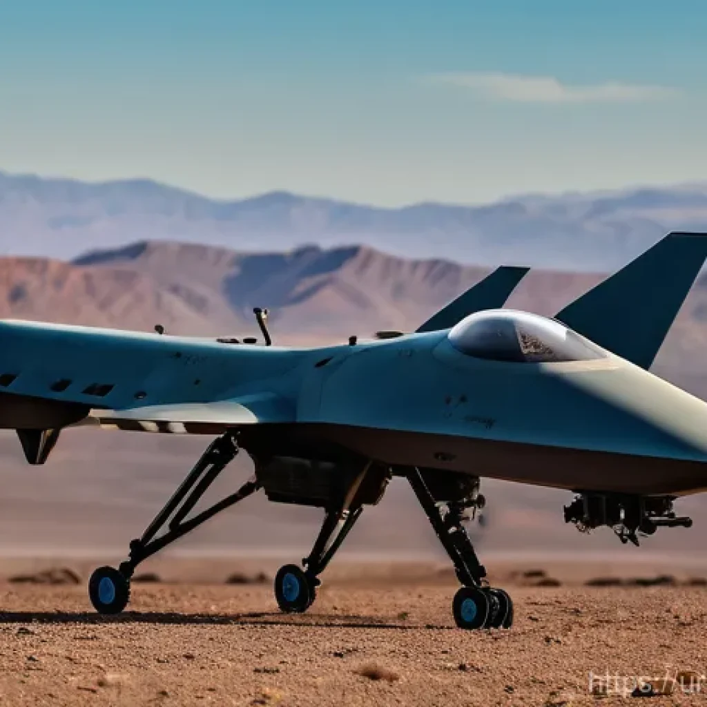 이스라엘 드론 테크의 글로벌 입지 - **Prompt:** A sleek, advanced military drone from the 1970s, camouflaged and soaring silently over a...