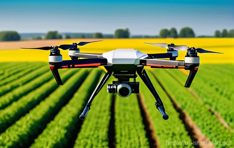 이스라엘 드론 테크의 글로벌 입지 - **Prompt:** A sleek, advanced military drone from the 1970s, camouflaged and soaring silently over a...